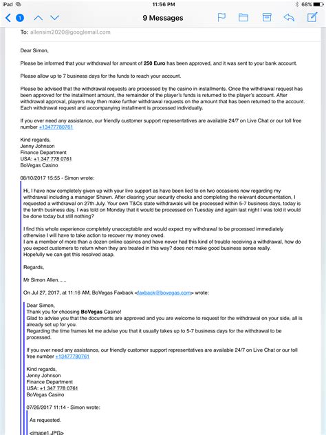 bovegas complaints
